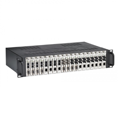 [MOXA] TRC-190-DC-48  미디어 컨버터 Rackmount chassis for the NRack System