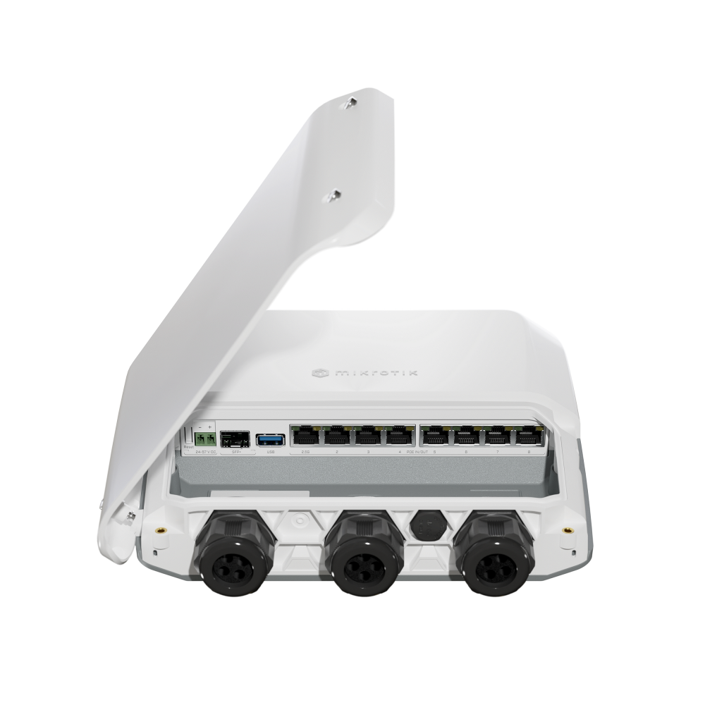 [마이크로틱] MikroTik RB5009UPr+S+OUT 방화벽 Router / 산업용 / 코어라우터