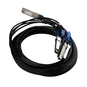 [MikroTik] 마이크로틱 XQ+BC0003-XS+ 40G QSFP+ Break-Out Cable 3M