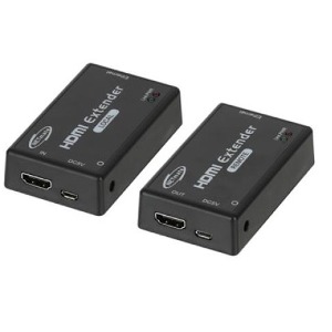 [NETmate] 넷메이트 NM-QMS3107 HDMI 1:1 IP 리피터(로컬 + 리모트)