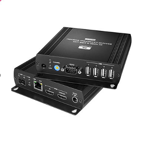 [이지넷유비쿼터스] 넥스트 NEXT-1026HFC-KVM USB 시리얼 4K HDMI KVM 리피터